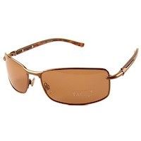 Cool polaroid solbrille i brun
